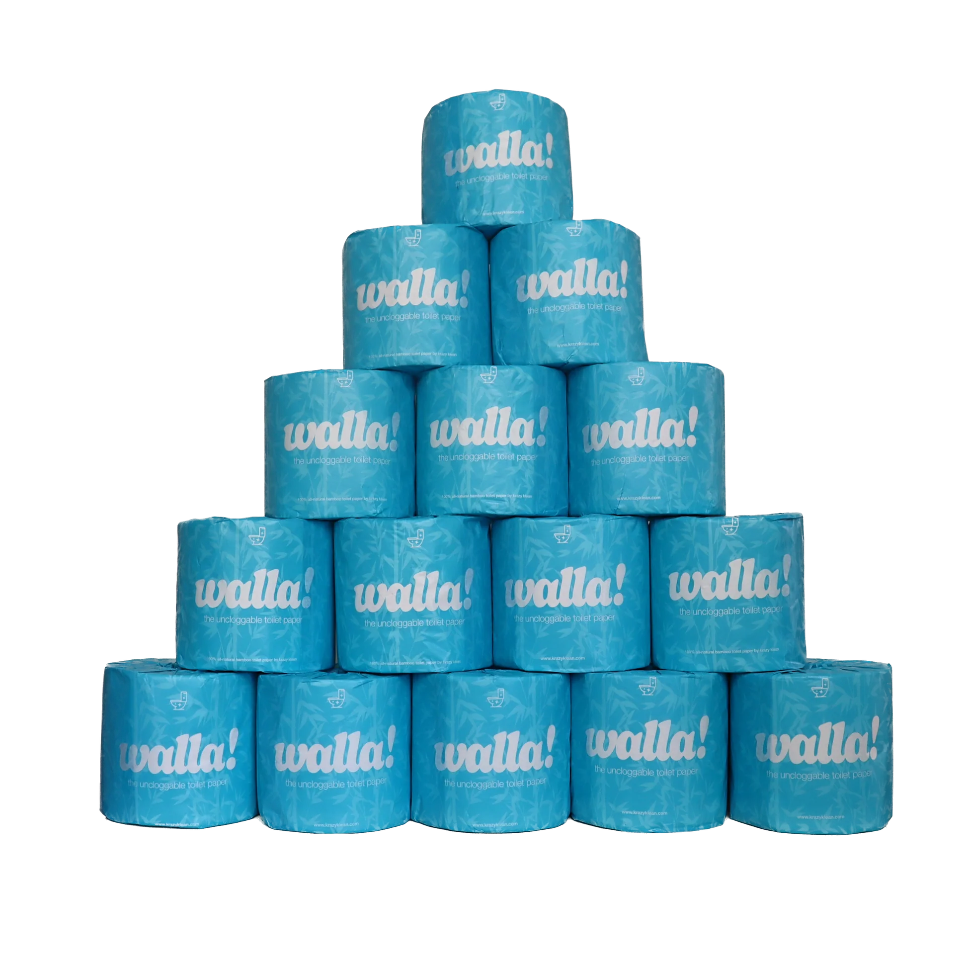 Walla Uncloggable Bamboo Toilet Paper